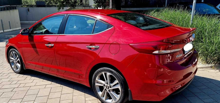 Hyundai Elantra cena 53000 przebieg: 84000, rok produkcji 2016 z Wrocław małe 67